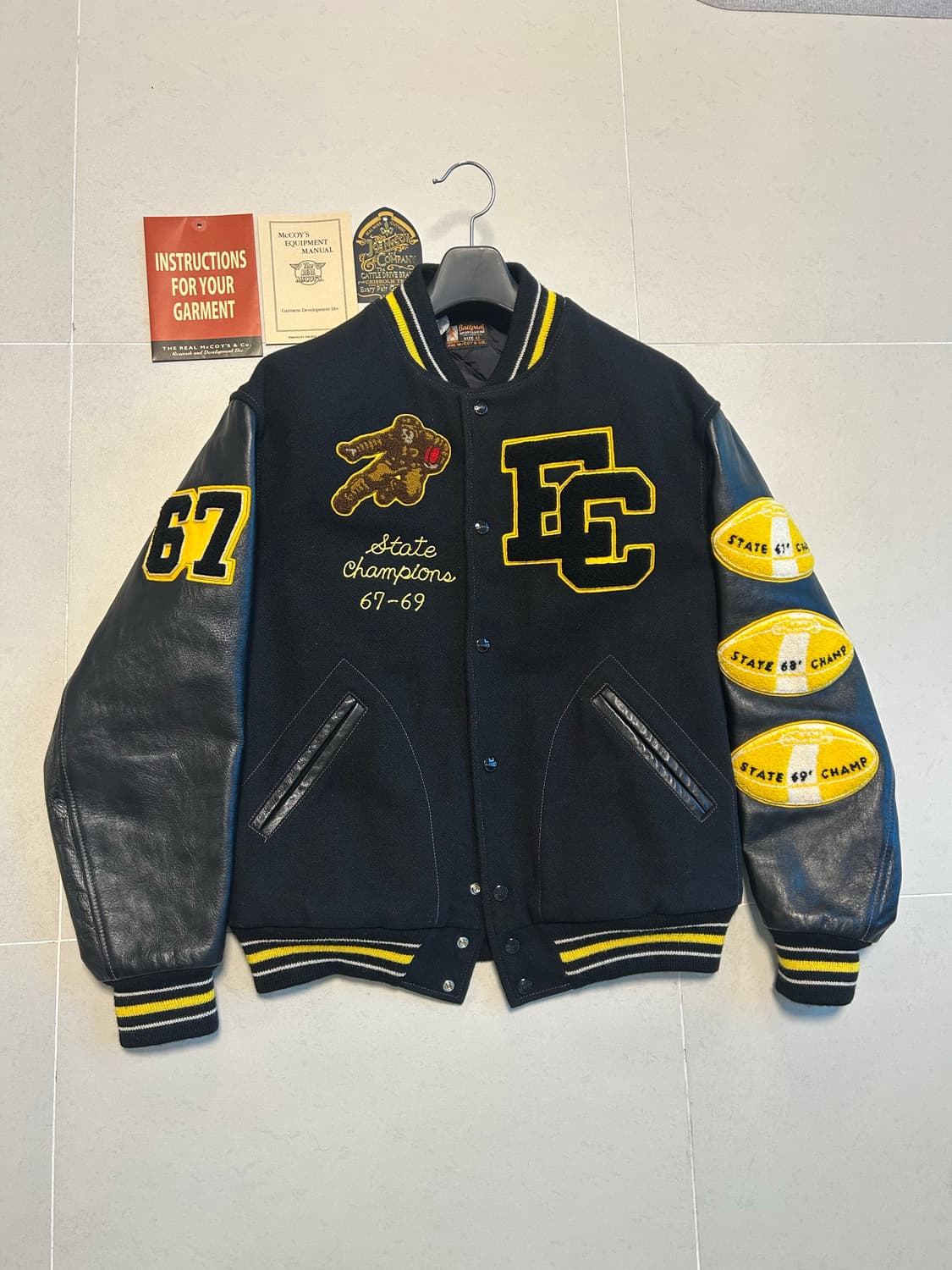 The Real McCoy’s vasity jacket42 상품이미지4