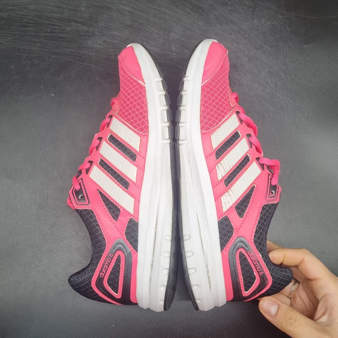 아디다스 듀라모 6 핑크 운동화250 상품이미지5