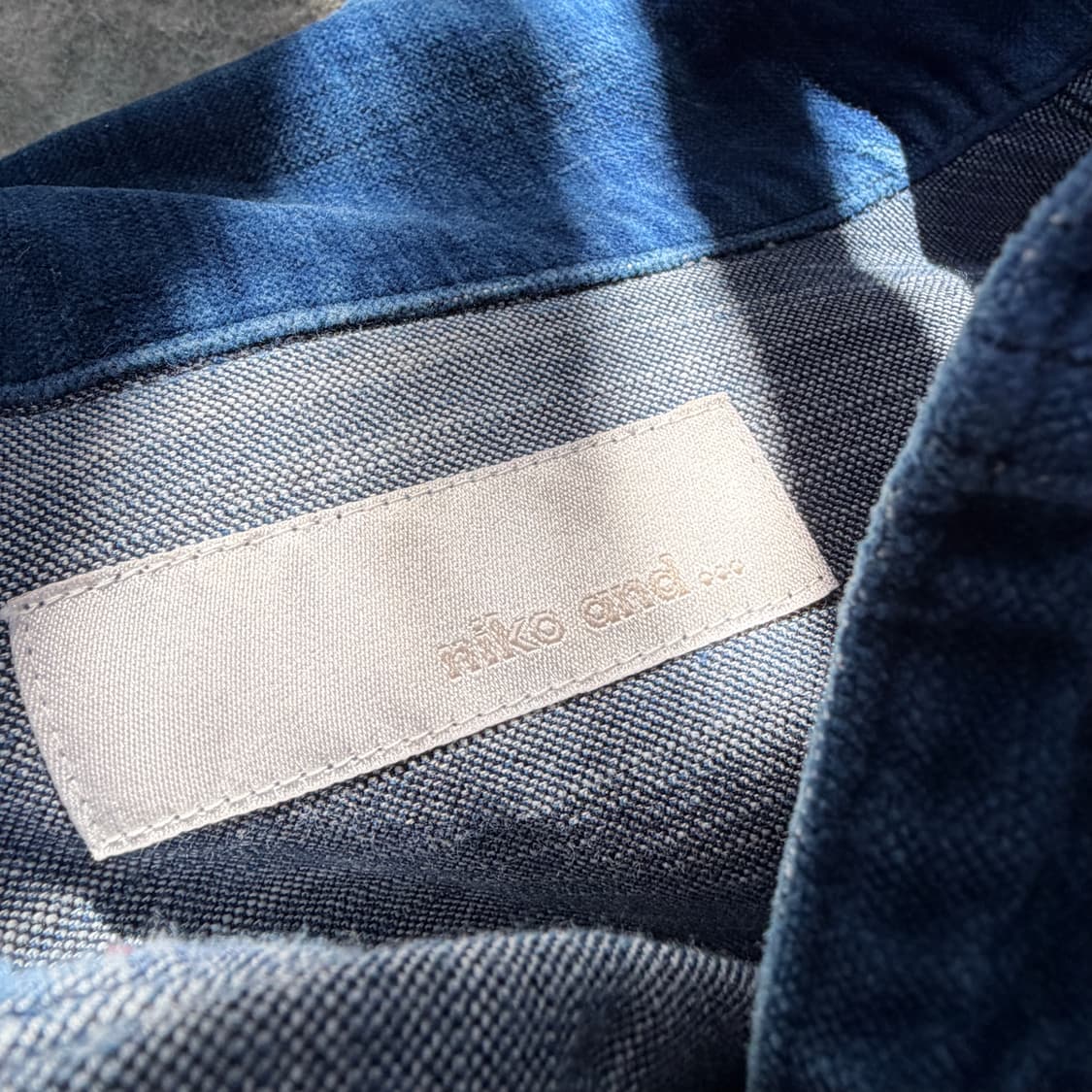 [2] 니코앤드 코튼 트러커자켓 상품이미지8