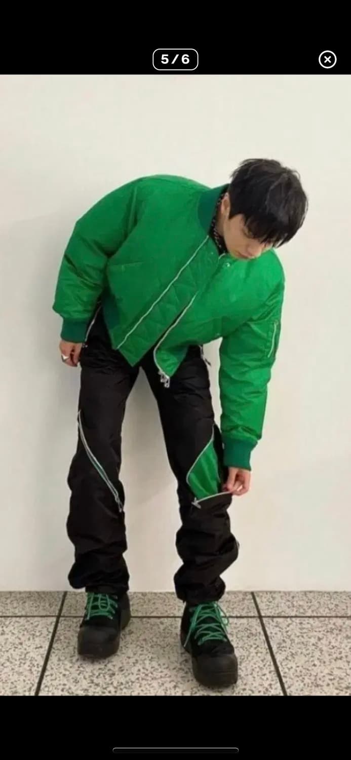 보테가 베네타 나일론 지퍼 팬츠 상품이미지10