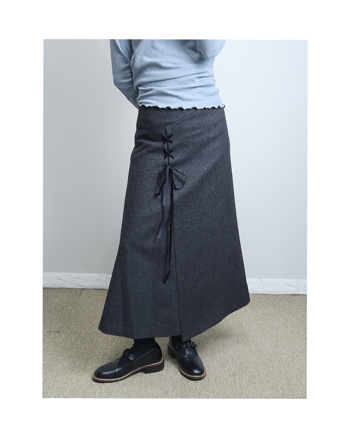 아일렛 롱 스커트 상품이미지1