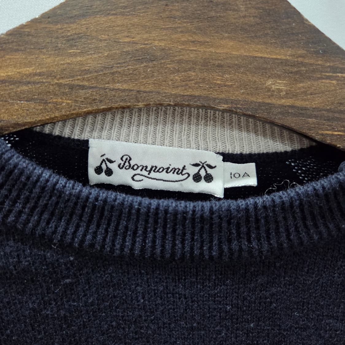봉쁘앙 키즈 울 블랜드 니트 10A 상품이미지2