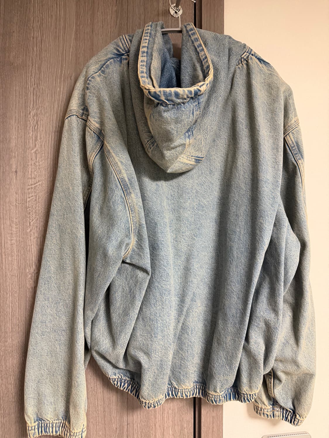 자라 데님 후드집업 XL  상품이미지3