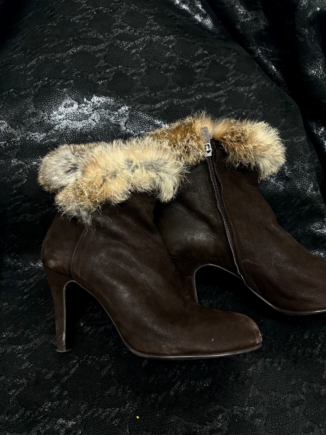 “SAERA” 00’s Mood Fur Trimming Shoes 상품이미지2