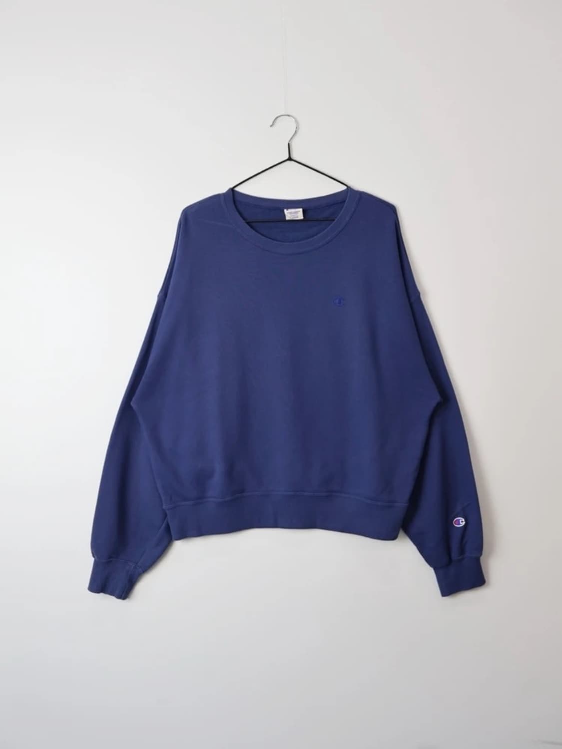 Champion Blue Crewneck Sweatshirt 상품이미지5