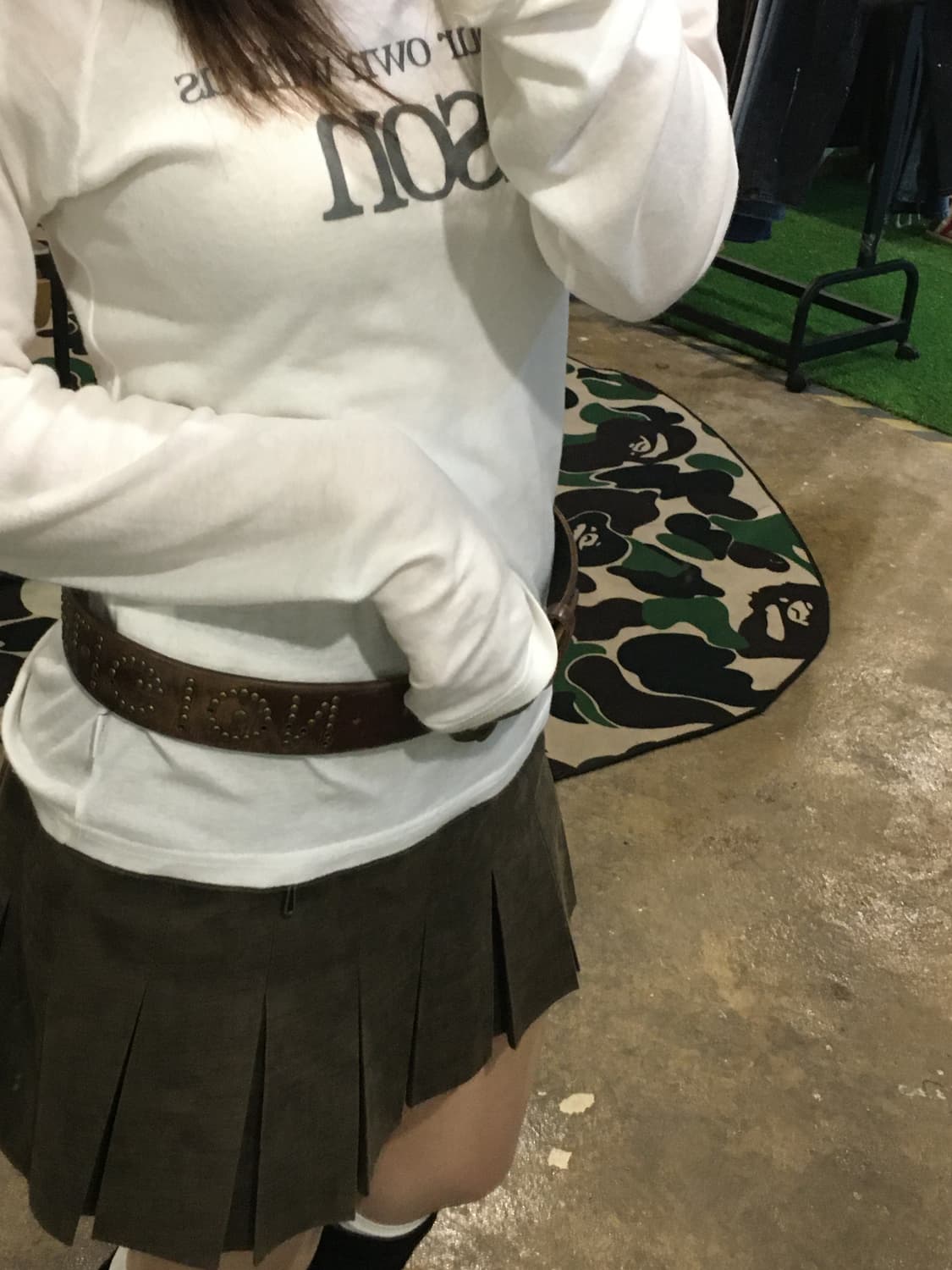 트루릴리전 빈티지 통가죽 벨트 상품이미지9