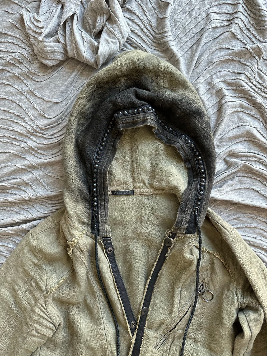 “Kmrii” black raven cargo jacket 상품이미지2
