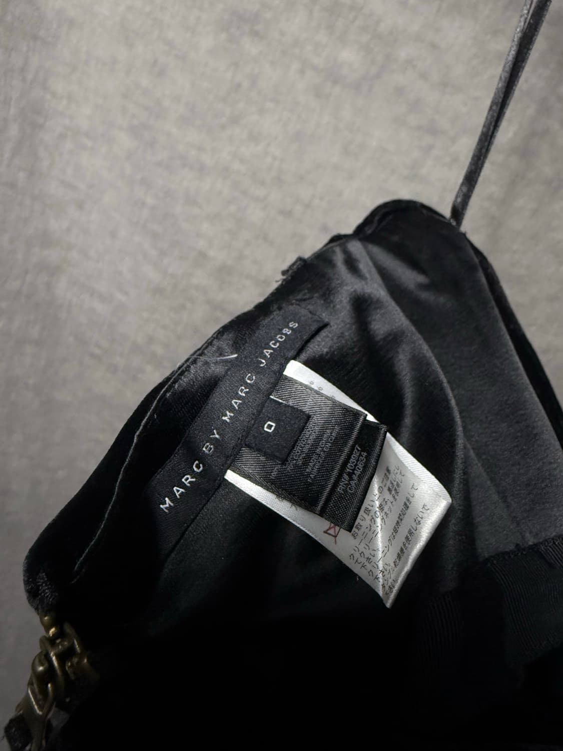 Marc by Marc Jacobs Velvet Draped Dress 상품이미지5