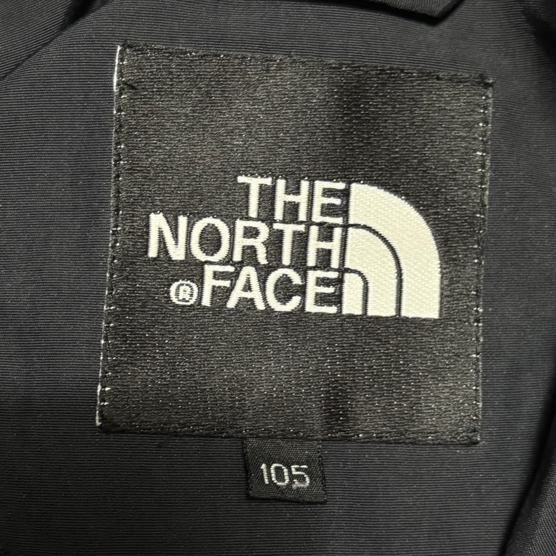 105 노스페이스 블랙 후드 바람막이 상품이미지4