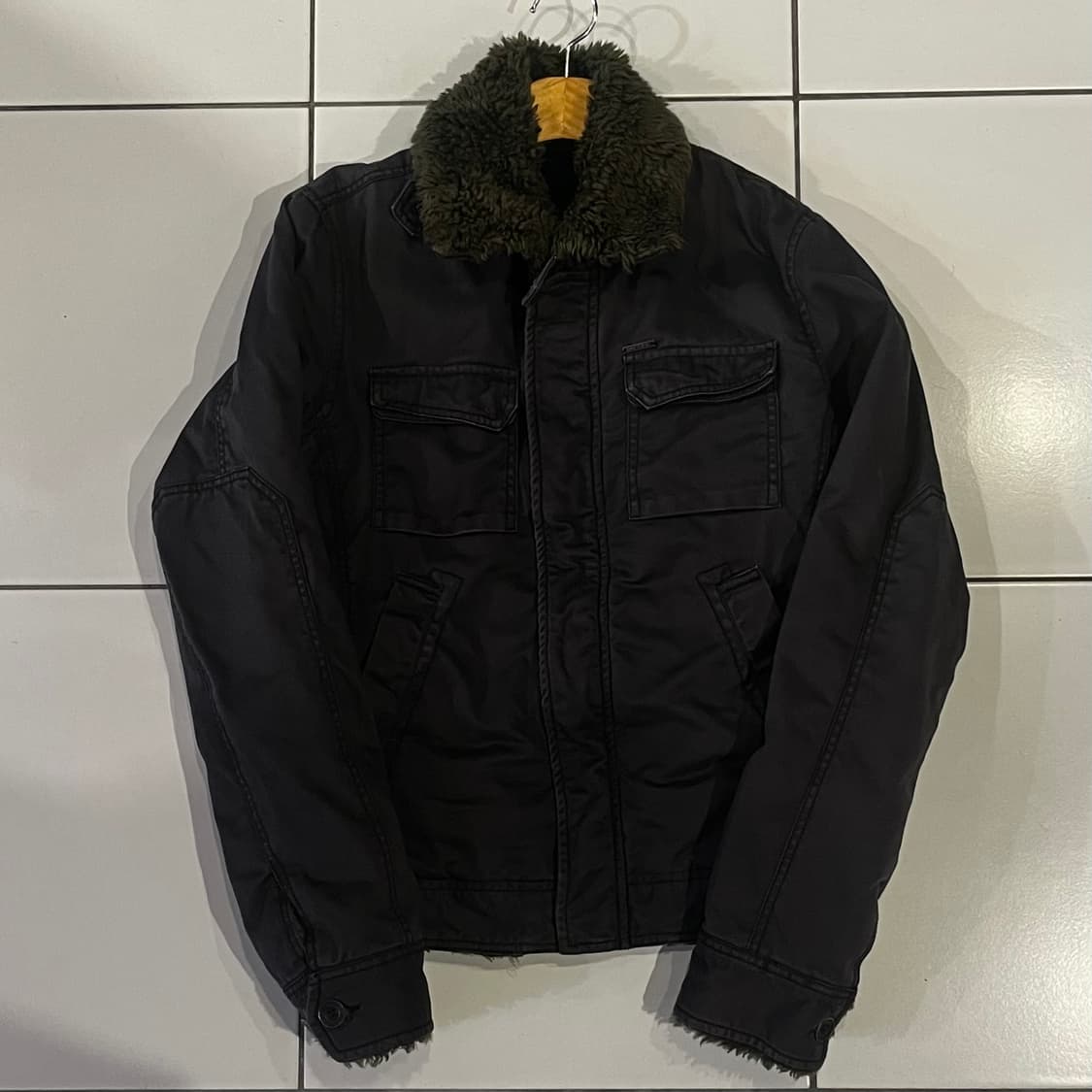 디젤 빈티지 쉐르파 멀티포켓 자켓 상품이미지1