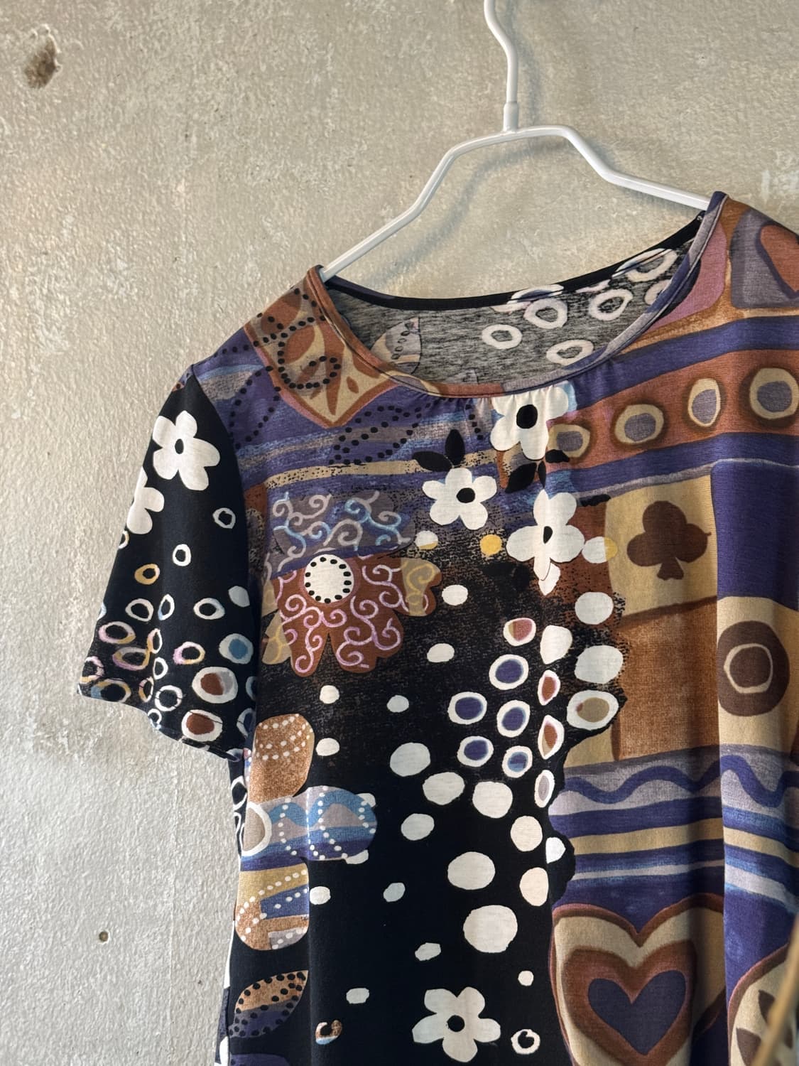 44-55 ) BELLA BONITA Pattern Tee 상품이미지2