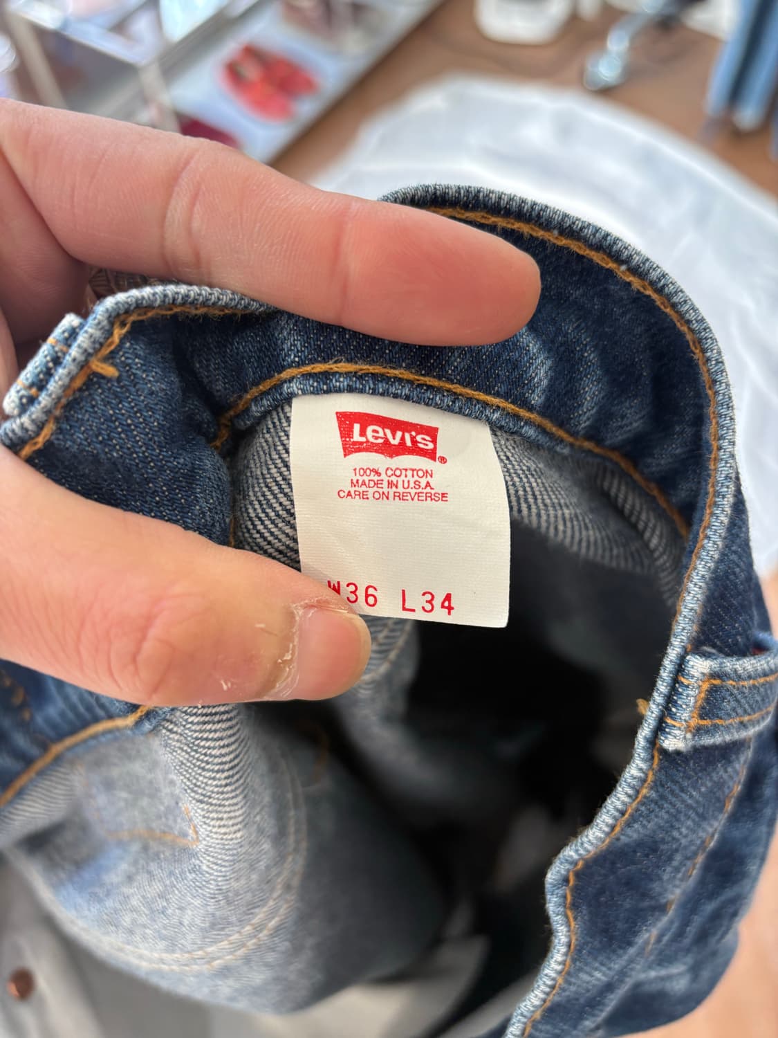 90s USA Levis 517 오렌지텝 상품이미지7
