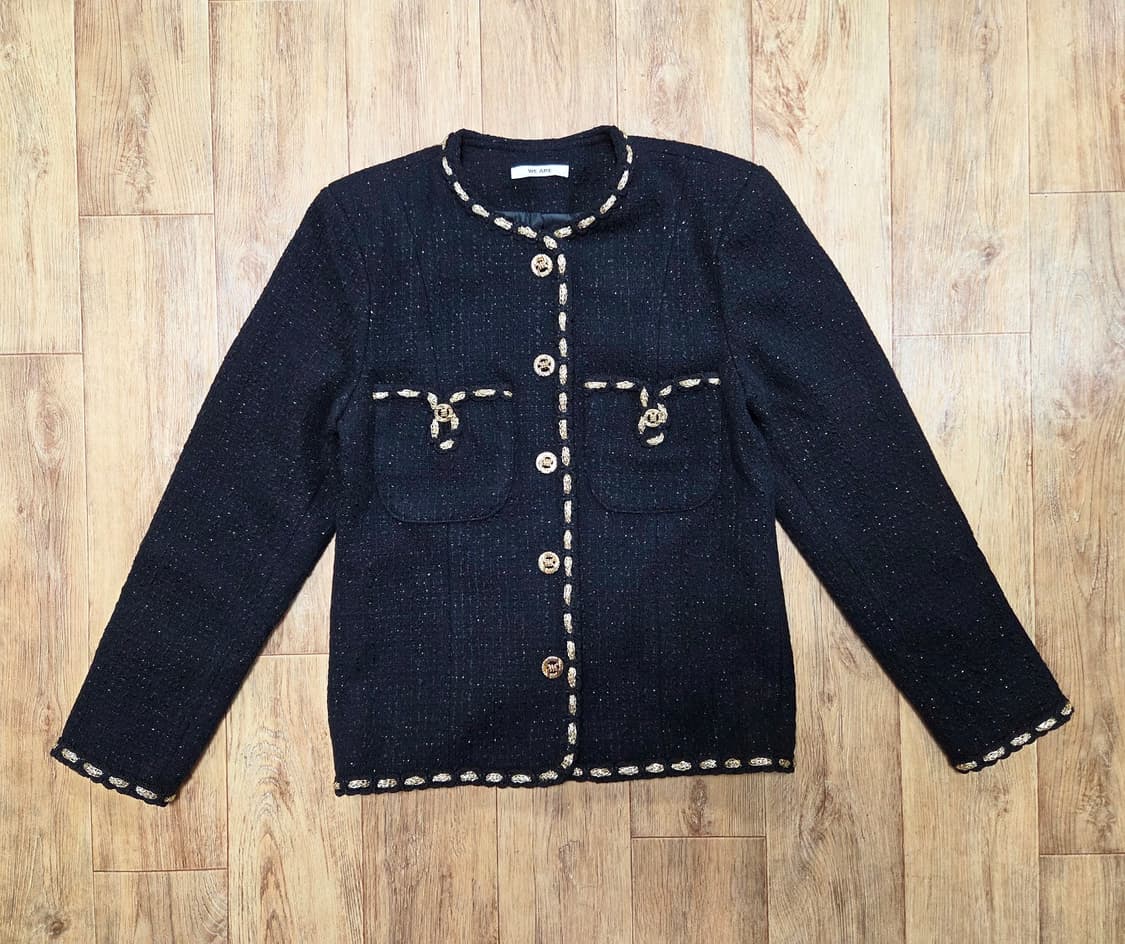 위아(WE ARE) 금장 빈티지 트위드자켓 55-66 새상품 상품이미지6