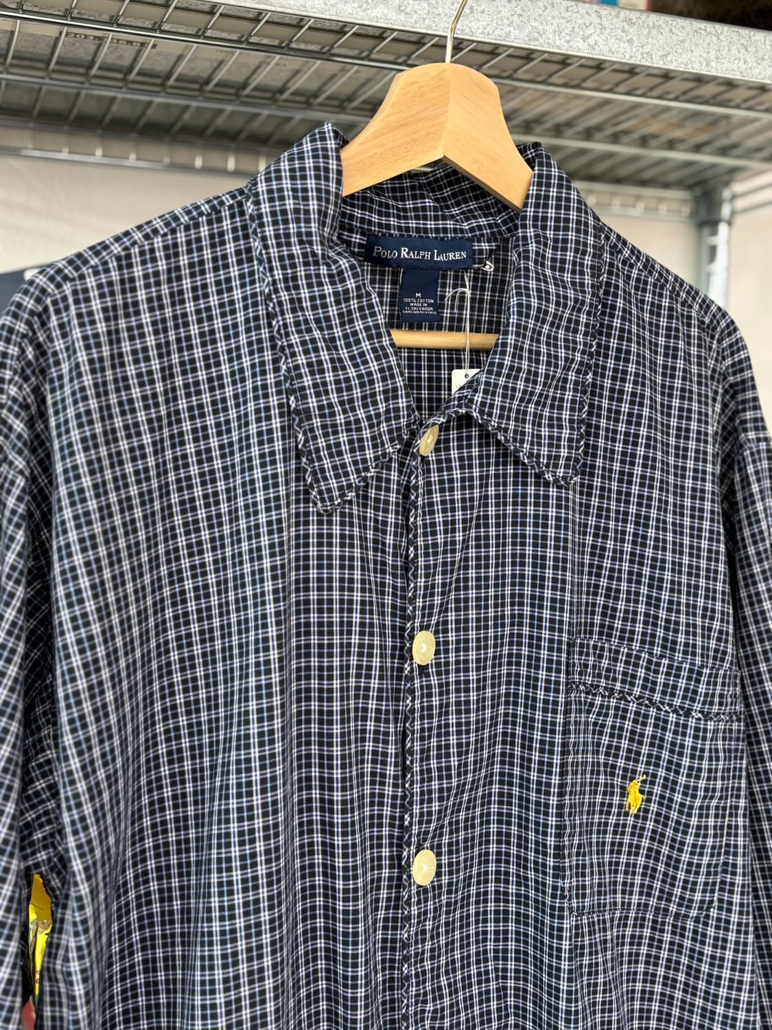 PRL Check Sleep Shirt 상품이미지2