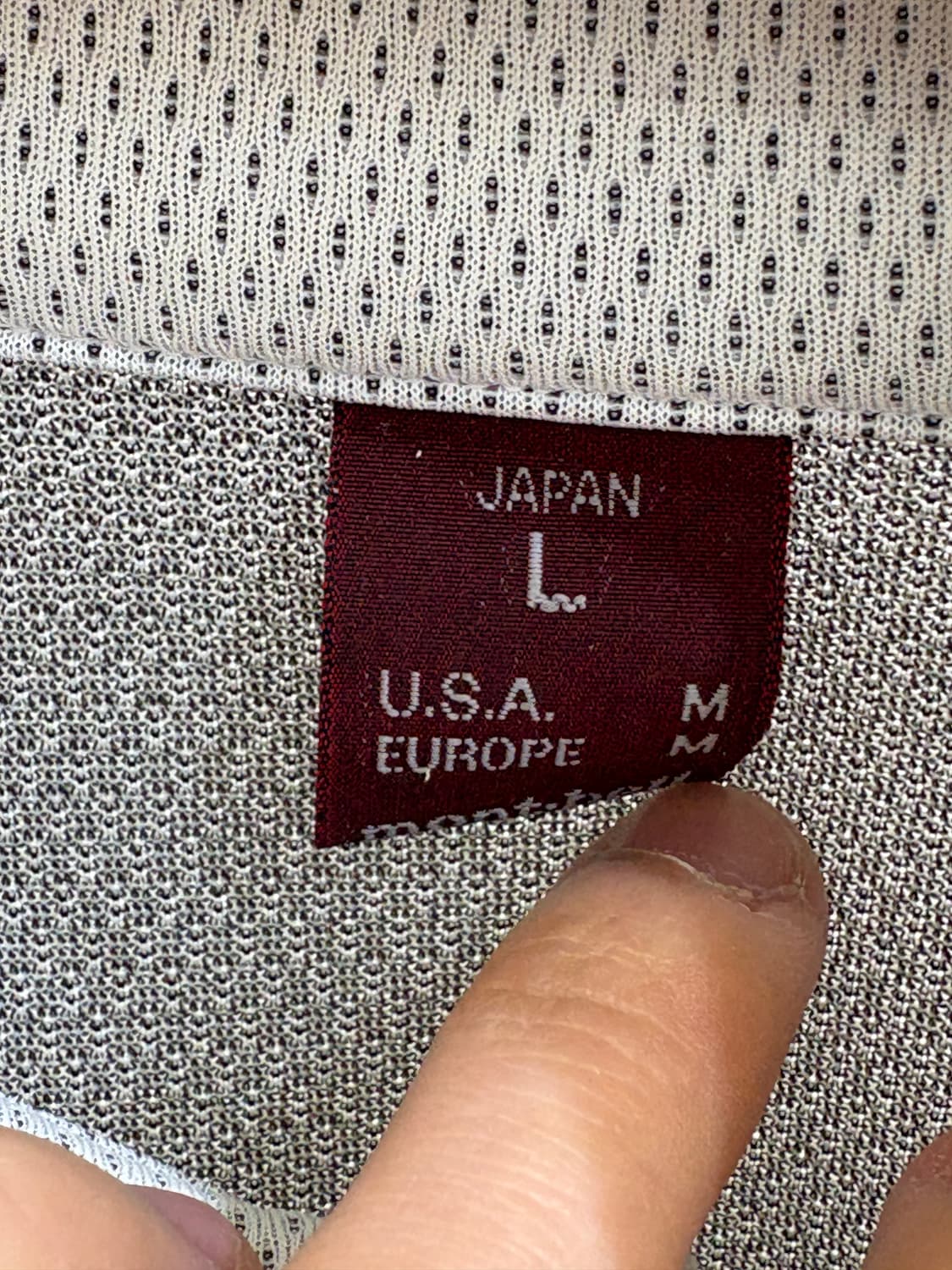 MONTBELL 하프집업 티셔츠 상품이미지6