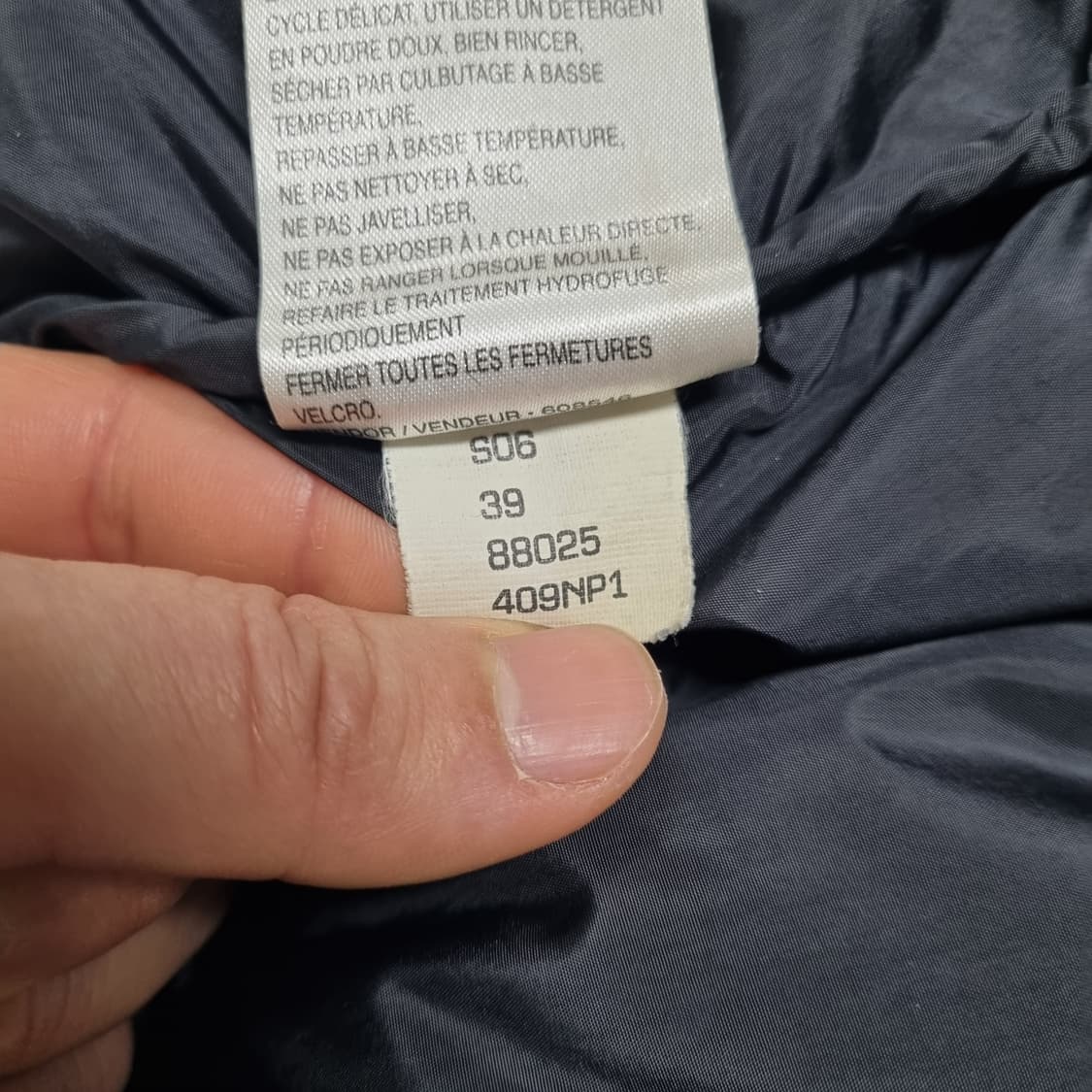 90S 빈티지 노스페이스 눕시 블랙 - L   상품이미지10