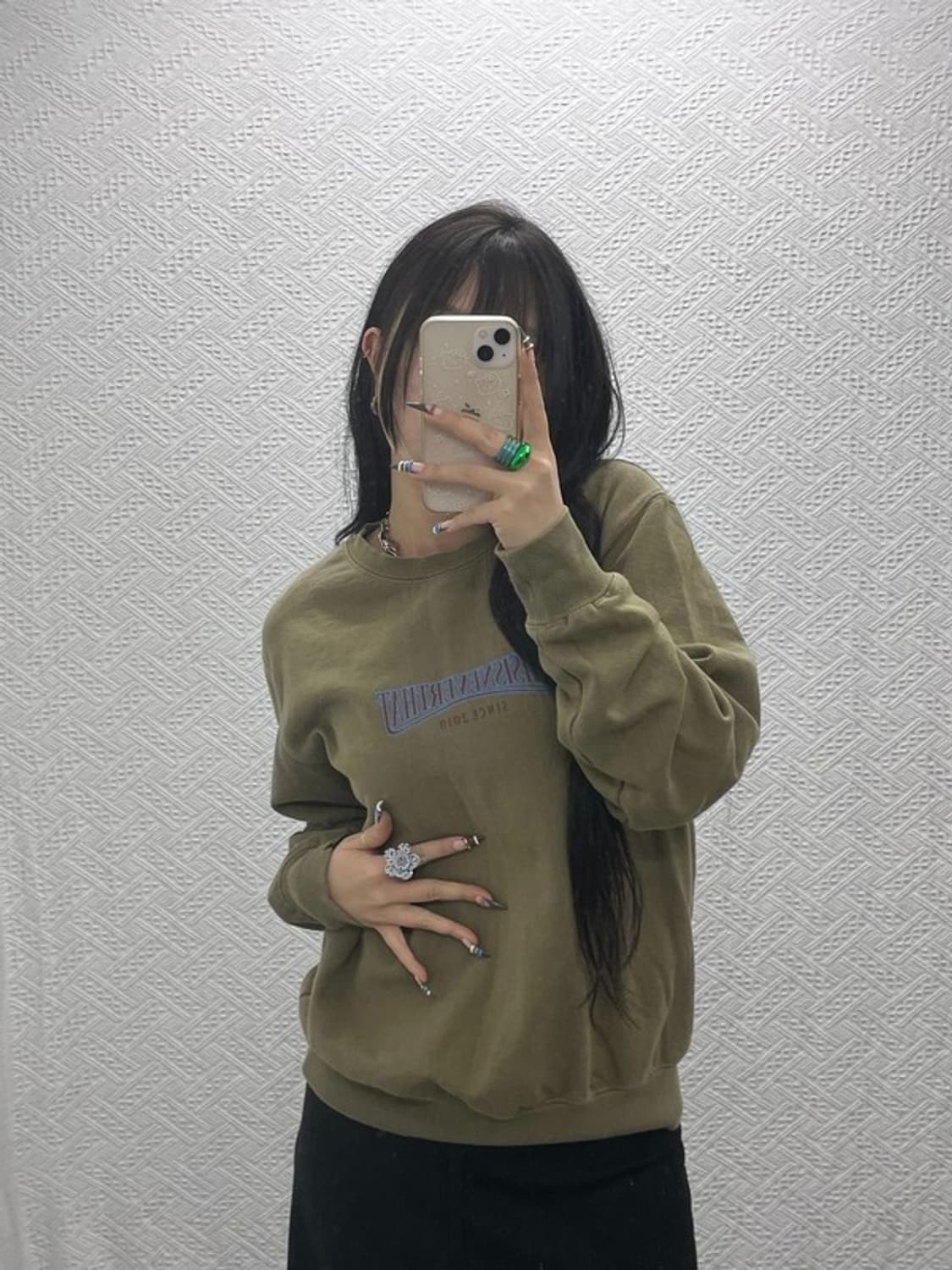 디스이즈네버댓 올드스쿨 유니크 로고 맨투맨 S C07942 상품이미지2