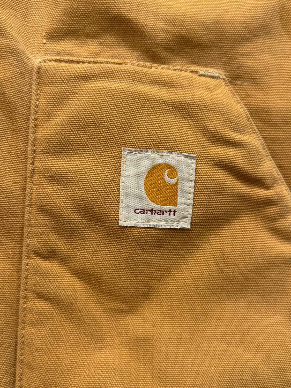 L) Carhartt V01 Duck Vest Hamilton Brown 상품이미지4