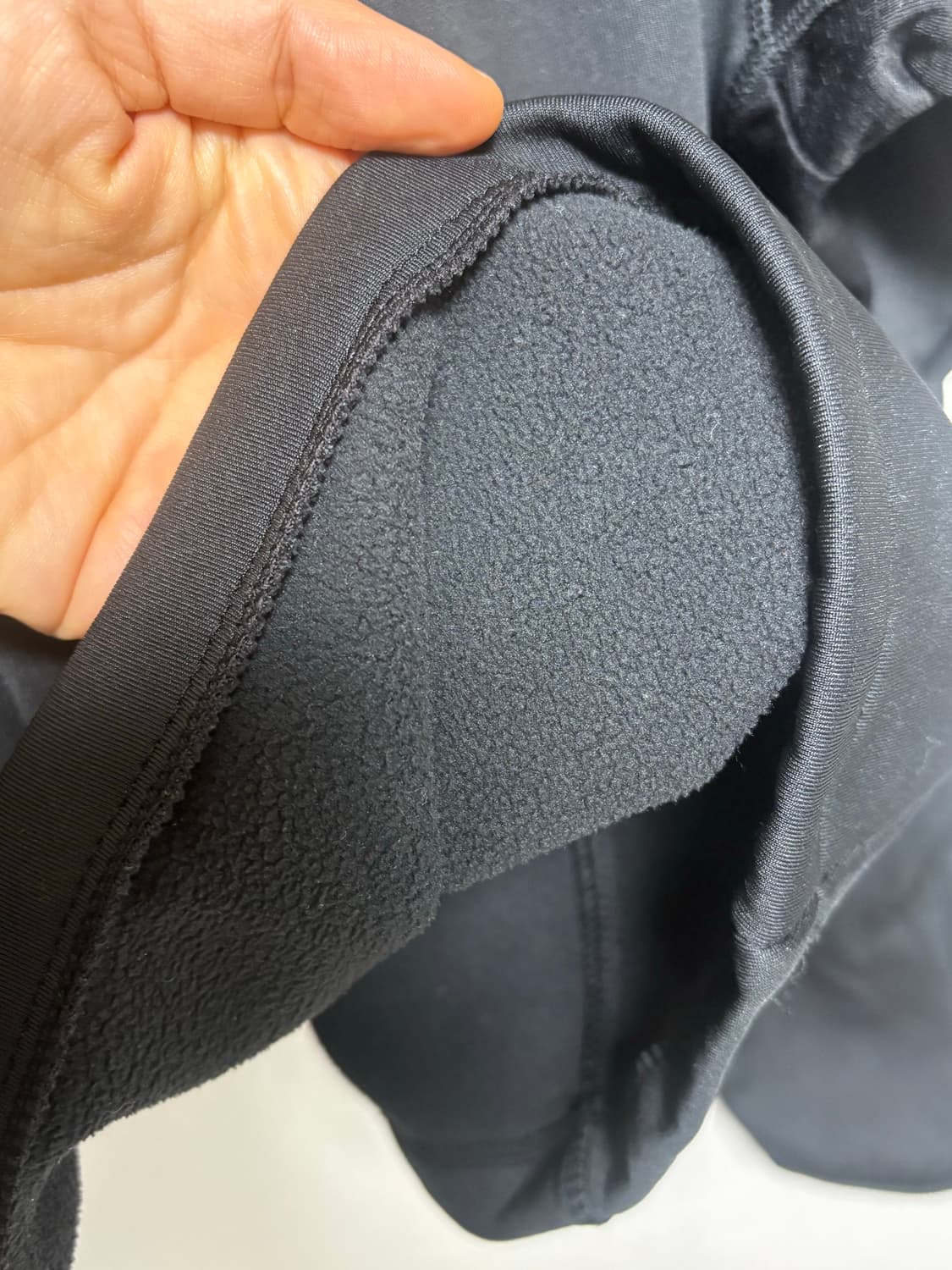 아디다스 크롭 반집업 (기모버전) 러닝집업 러닝 상품이미지7