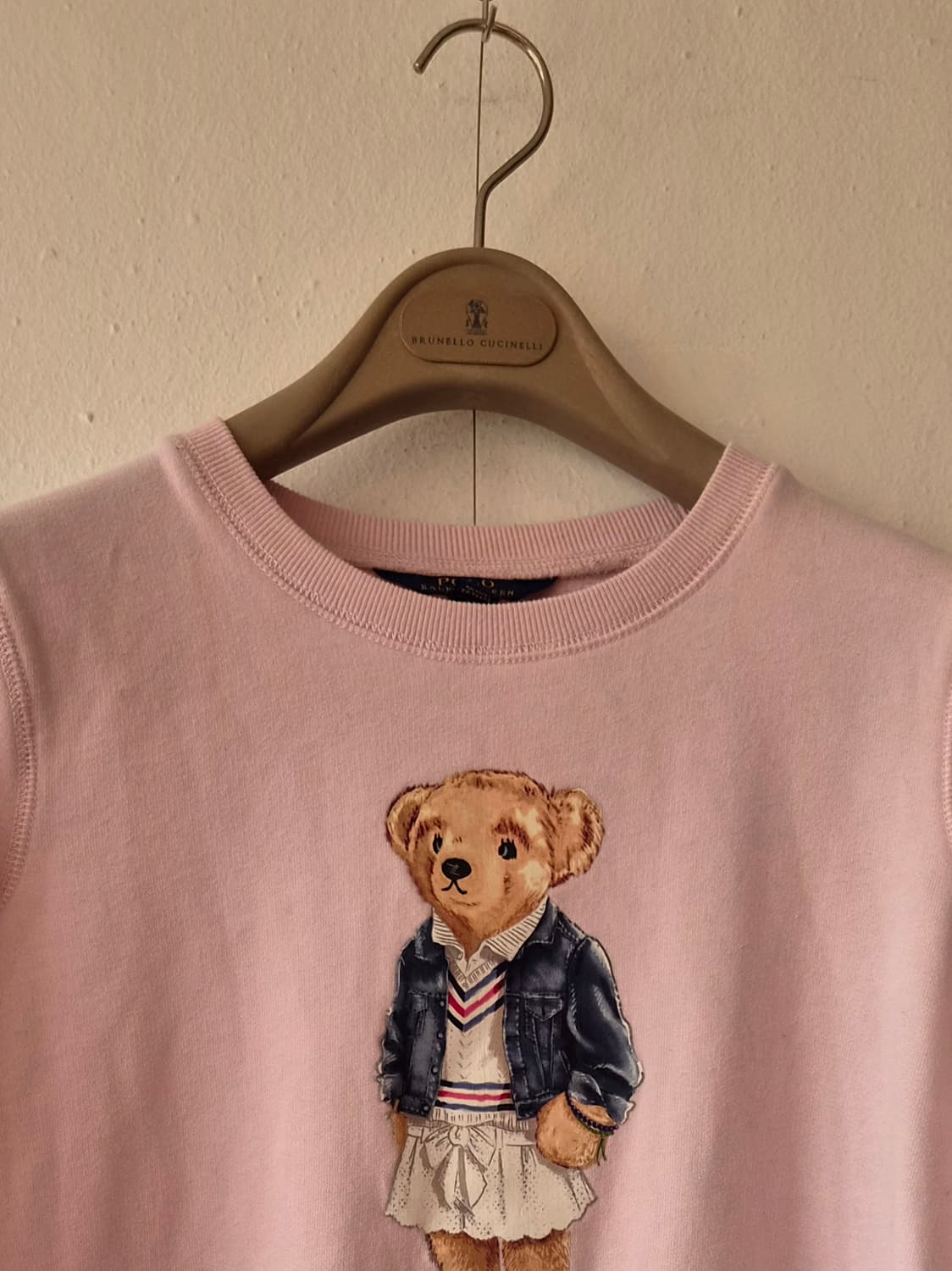 폴로랄프로렌 키즈 약기모맨투맨티셔츠 XL사이즈 상품이미지1