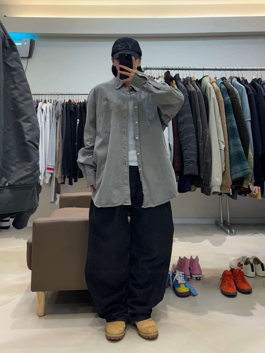 90s 에디바우어 원포켓 셔츠 상품이미지6