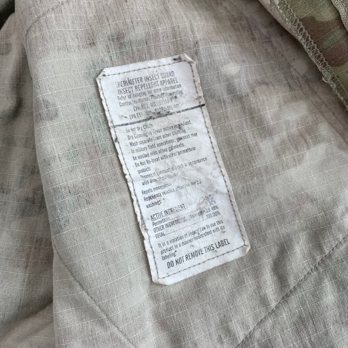 오리지널 US ARMY 미군 OCP 하계 전투복 상의 M-L 상품이미지8