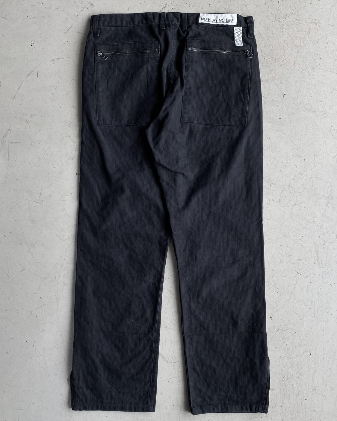 Po1 프론트 더블 포켓 HBT 메카닉 팬츠 상품이미지6