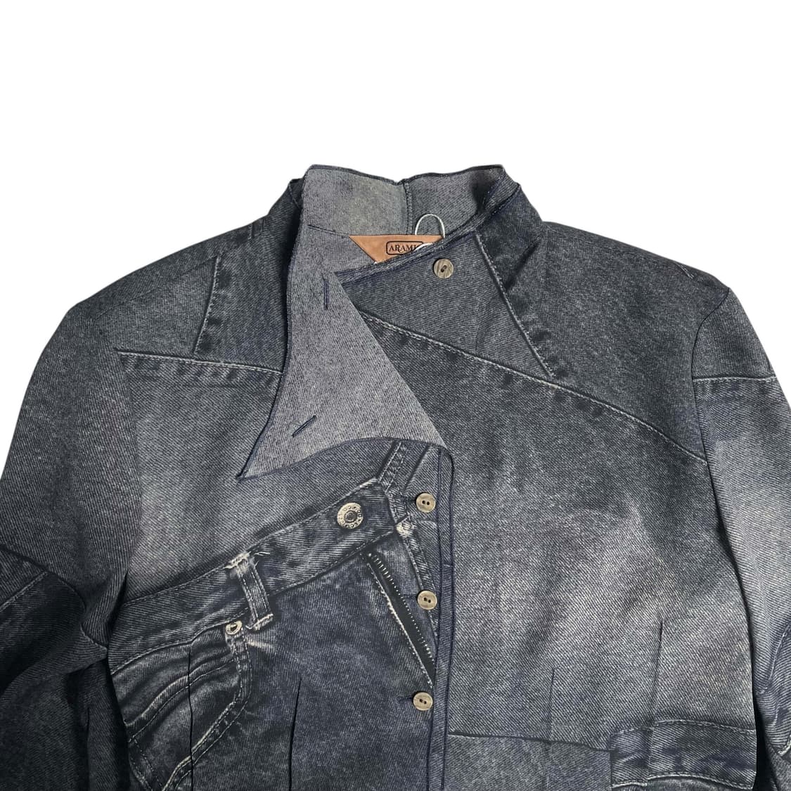 Aramis 데님 진 프린트 셔츠 상품이미지3