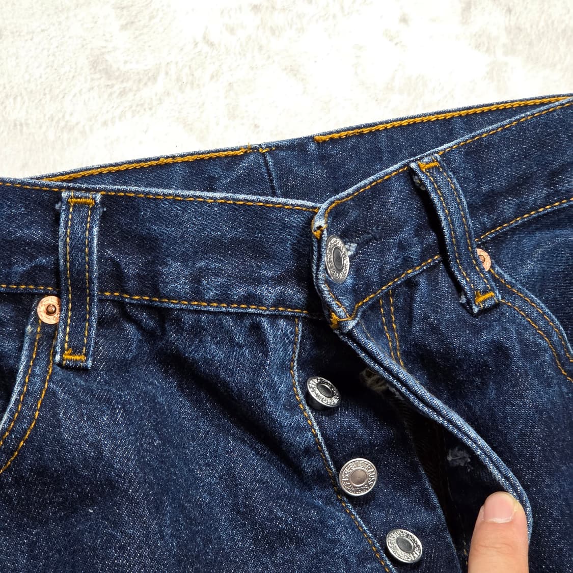 00S 리바이스 501 버튼플라이 데님 팬츠 상품이미지5