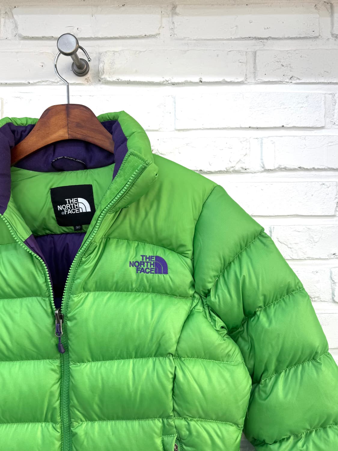 노스페이스 그린 700패딩 상품이미지4