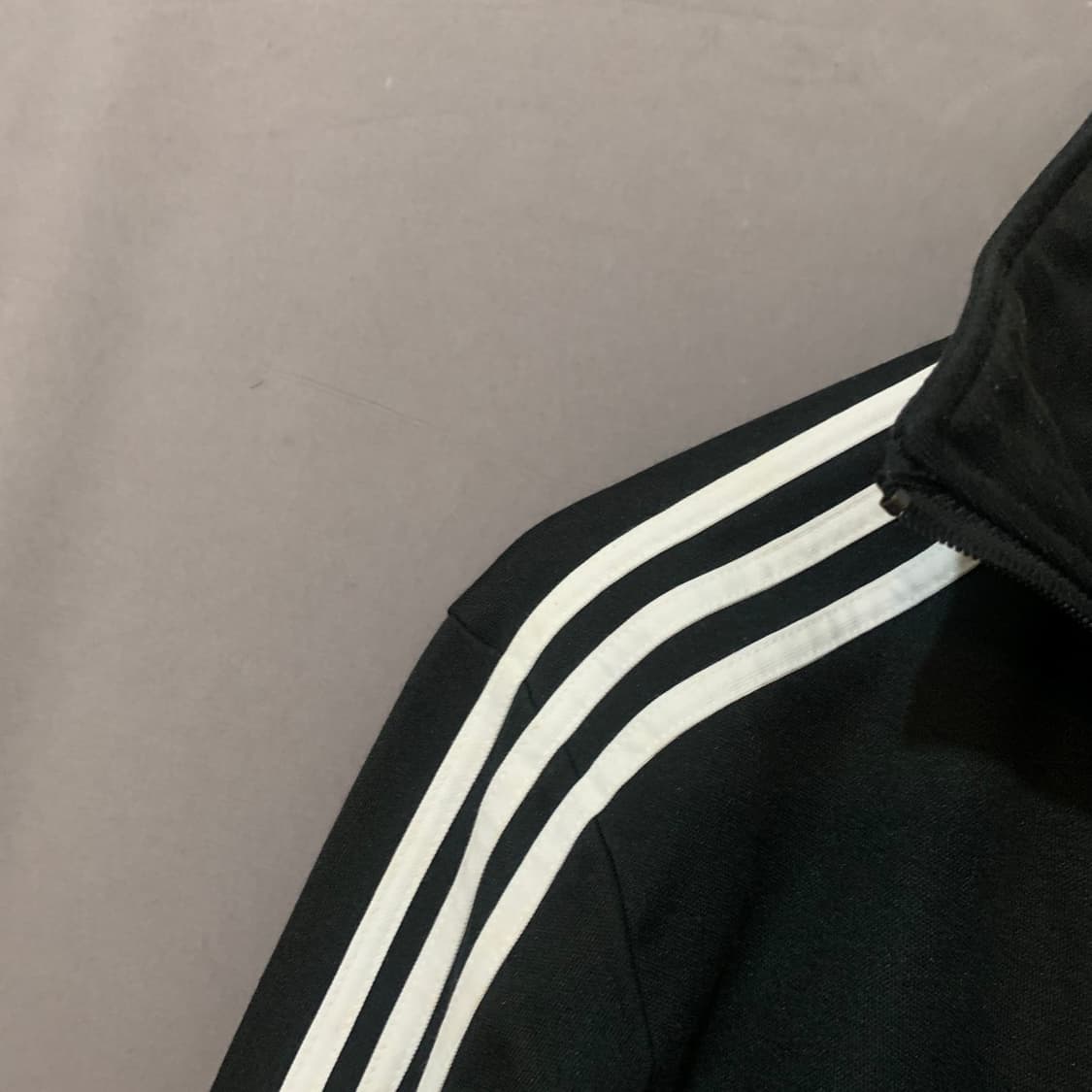 L 아디다스 블랙 유로파 트레이닝 트랙탑 져지 자켓 상품이미지5