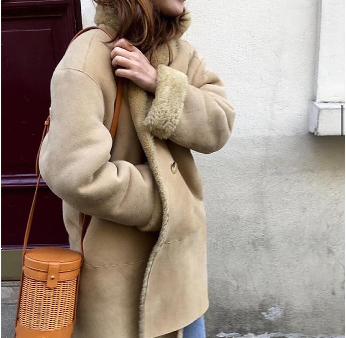 산드로 무스탕 판매 상품이미지1