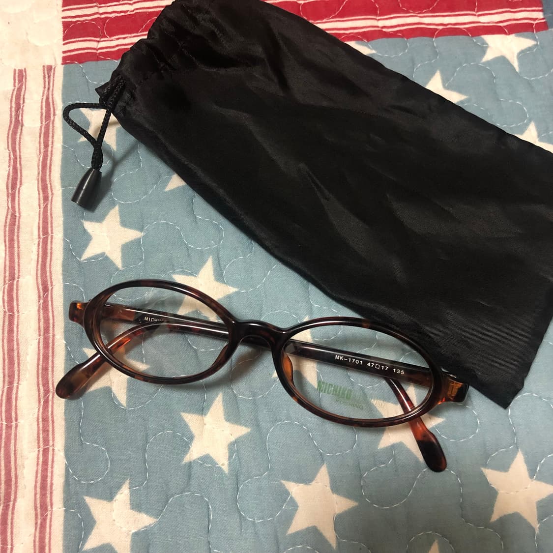 미치코런던 레오파드 빈티지 안경 상품이미지1