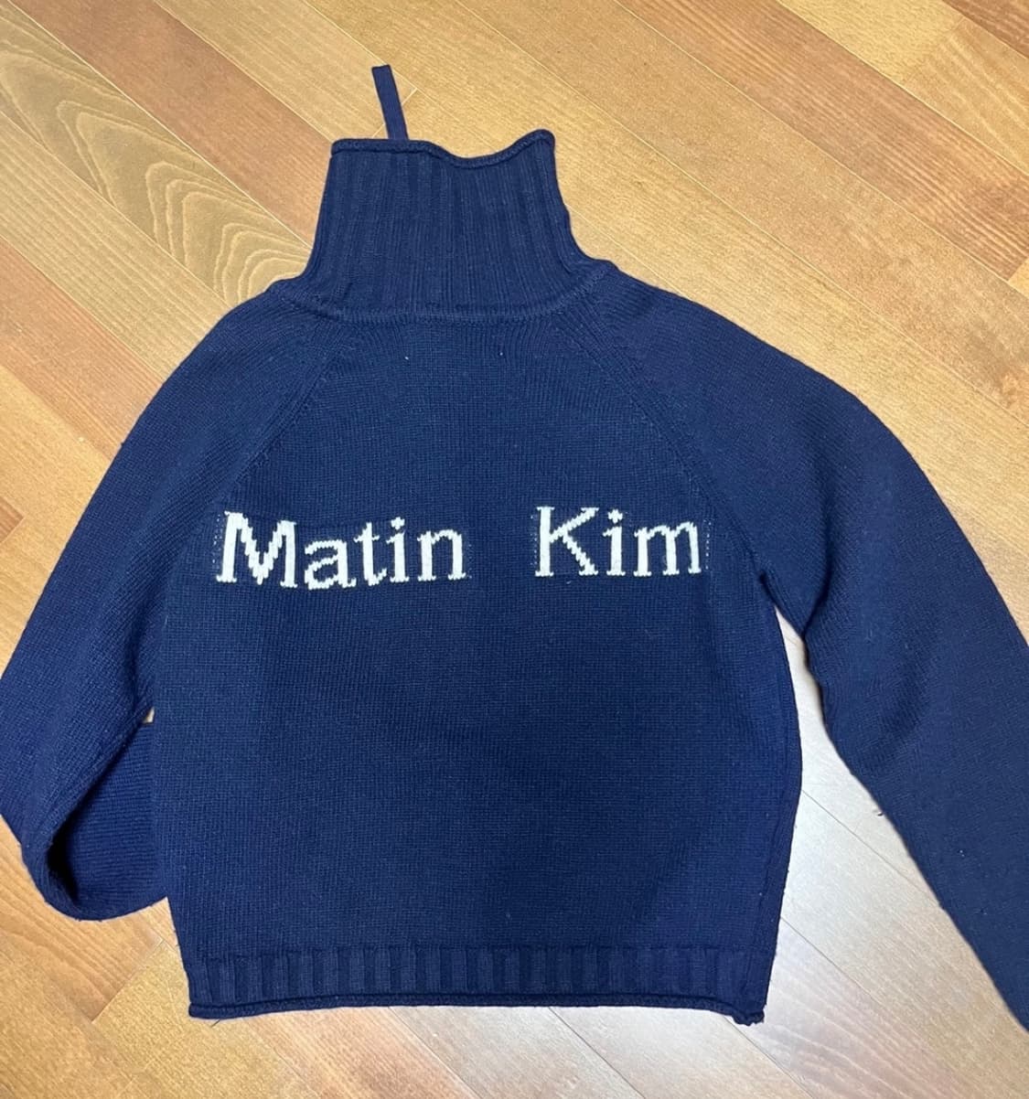 마뗑킴 니트 집업 상품이미지2