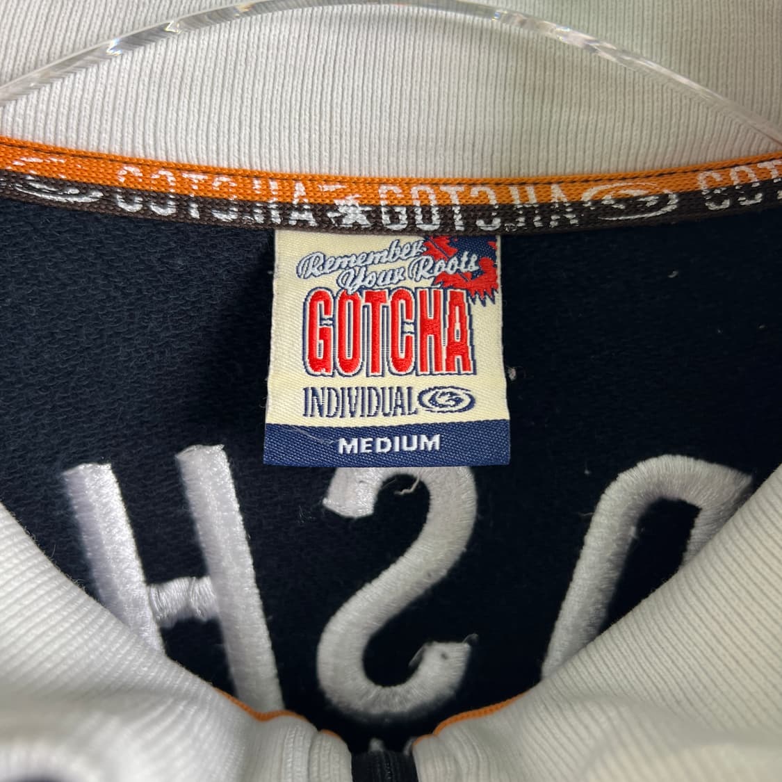 Gotcha 갓챠 블랙 트랙 집업 자켓 M 상품이미지3