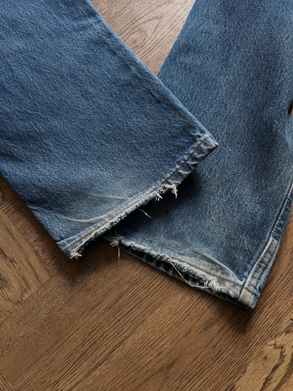 [36]00's 리바이스 501XX 발렌시아 555팩토리 데님 팬츠 상품이미지2