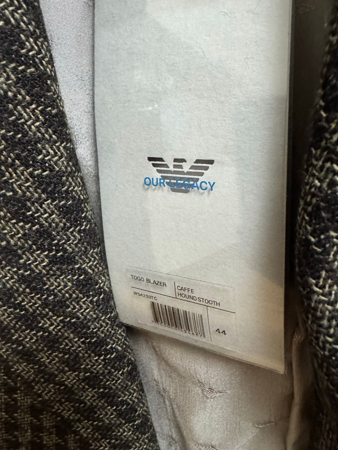 아워레가시 x 아르마니 하운즈투스 블레이저 자켓 상품이미지8