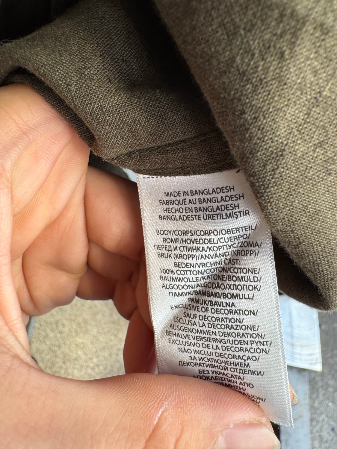 폴로 카키 셔츠 상품이미지4