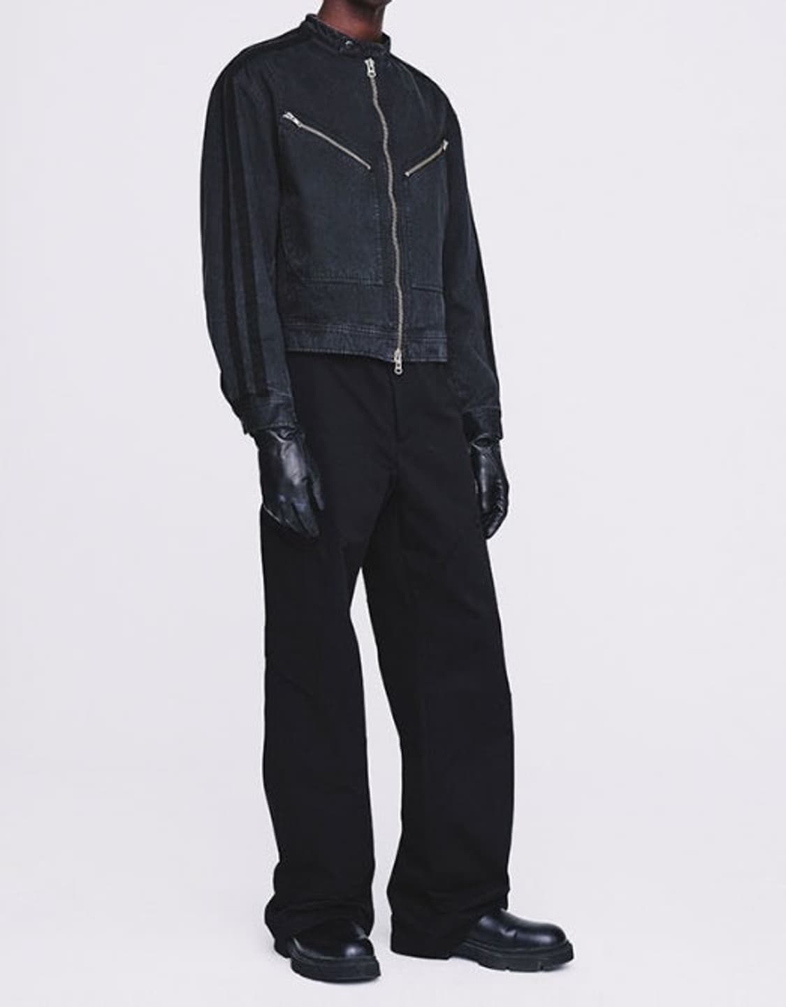 토니웩 가먼트 다잉 레이서 자켓L 주우재 착용 상품이미지3