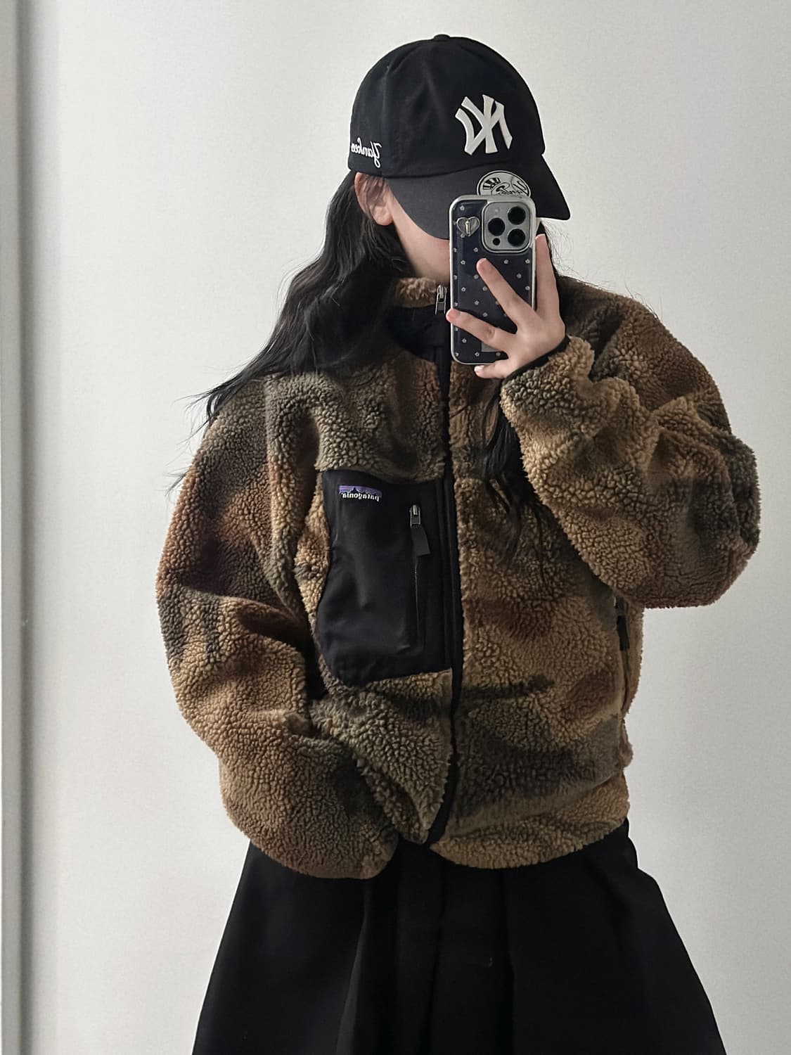 파타고니아 클래식 레트로X 카모 플리스 집업 상품이미지8