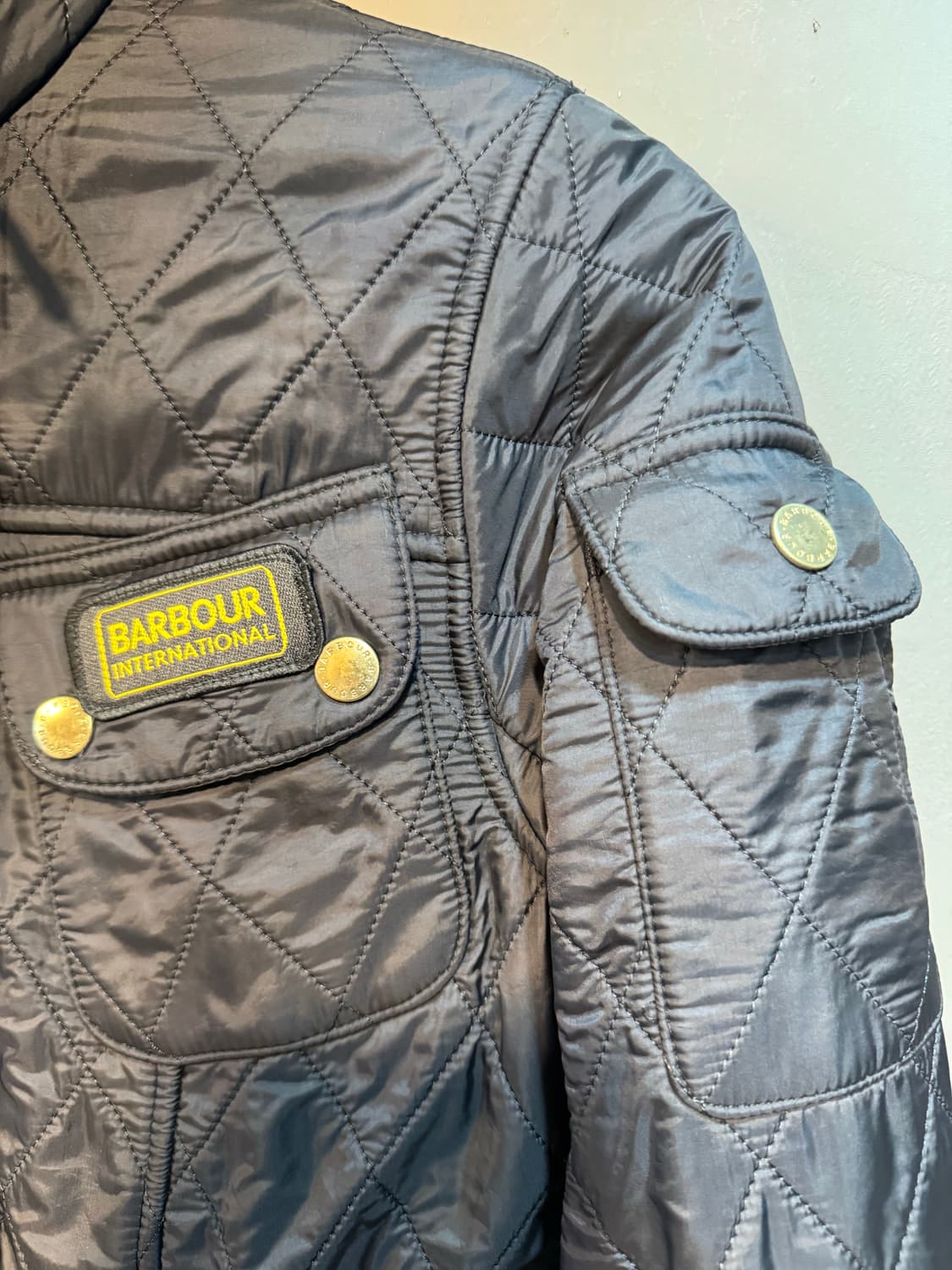 바버 퀄팅 자켓 상품이미지3