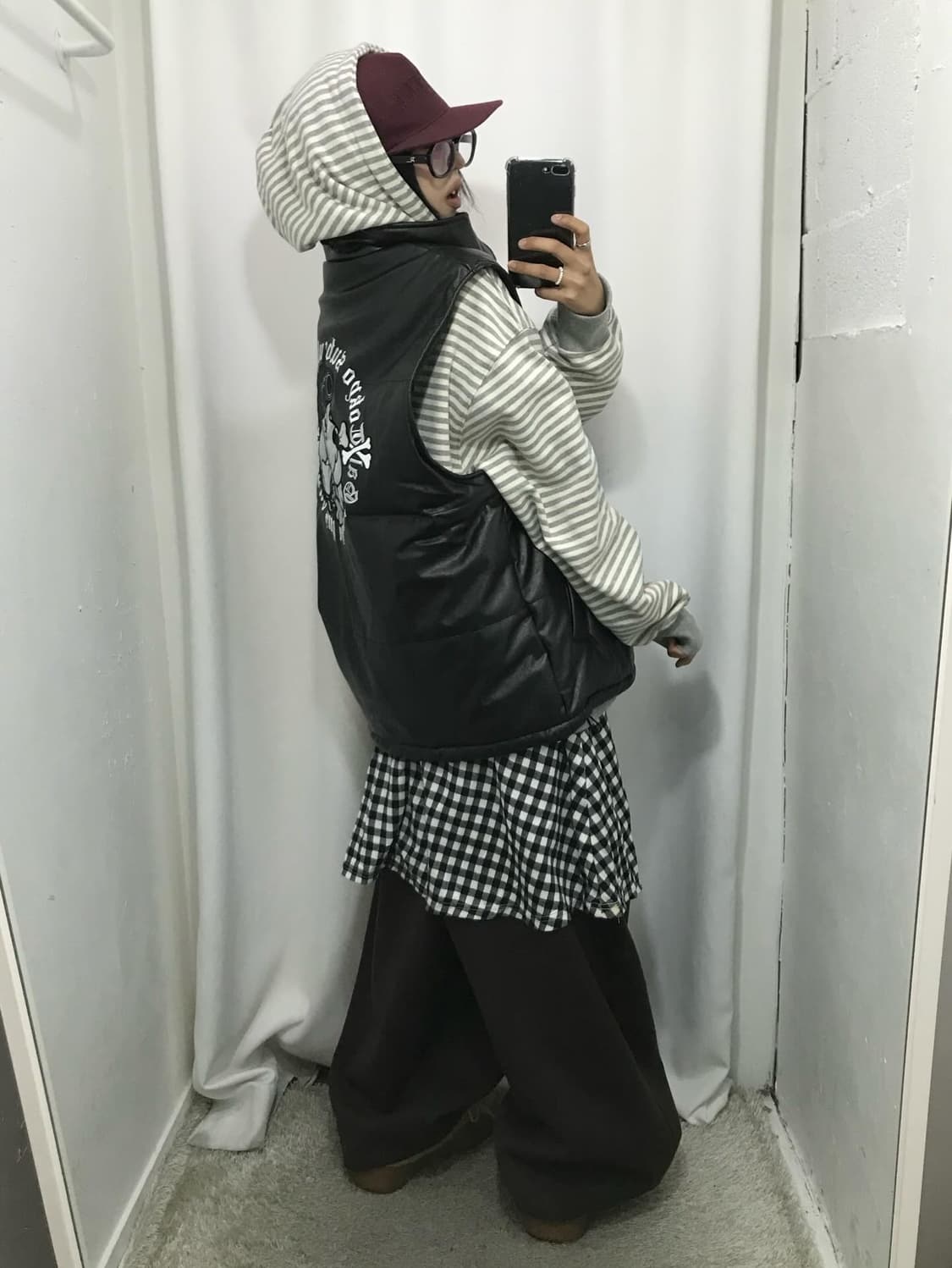 Galfy Crutch Leather Vest  상품이미지5