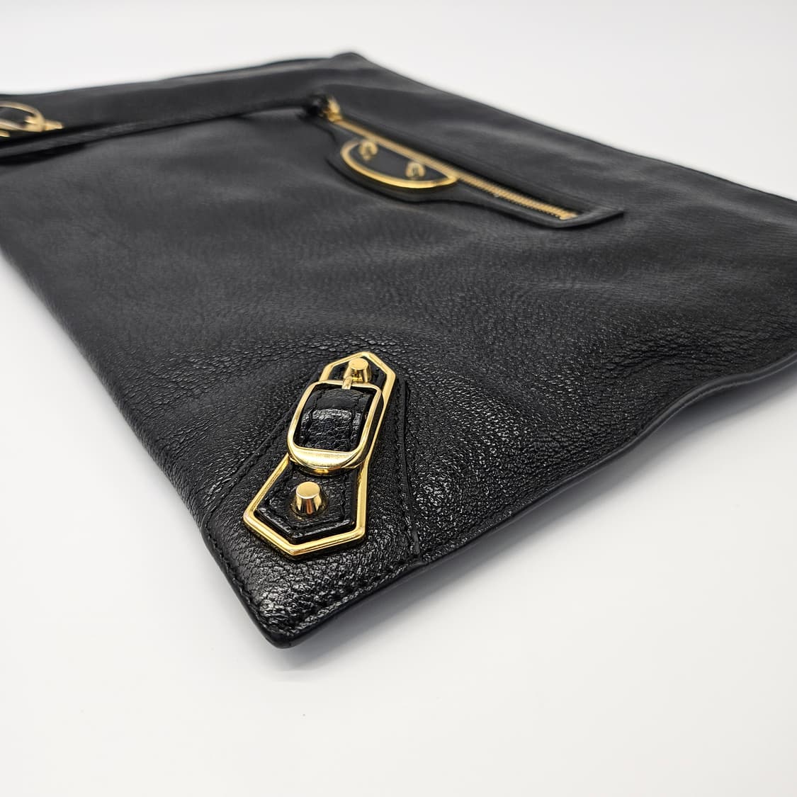 정품 발렌시아가 모터 클러치백 (이너백포함) 상품이미지5