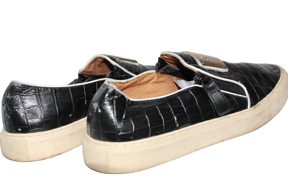 Giuseppe Zanotti 쥬세페자노티 파이톤 레더 슬립온 상품이미지5