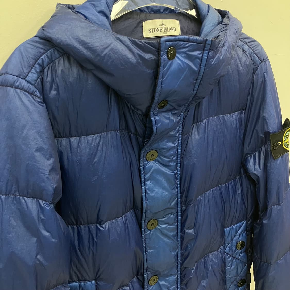 스톤아일랜드 30주년 가먼트 다잉 다운 패딩 90 상품이미지4