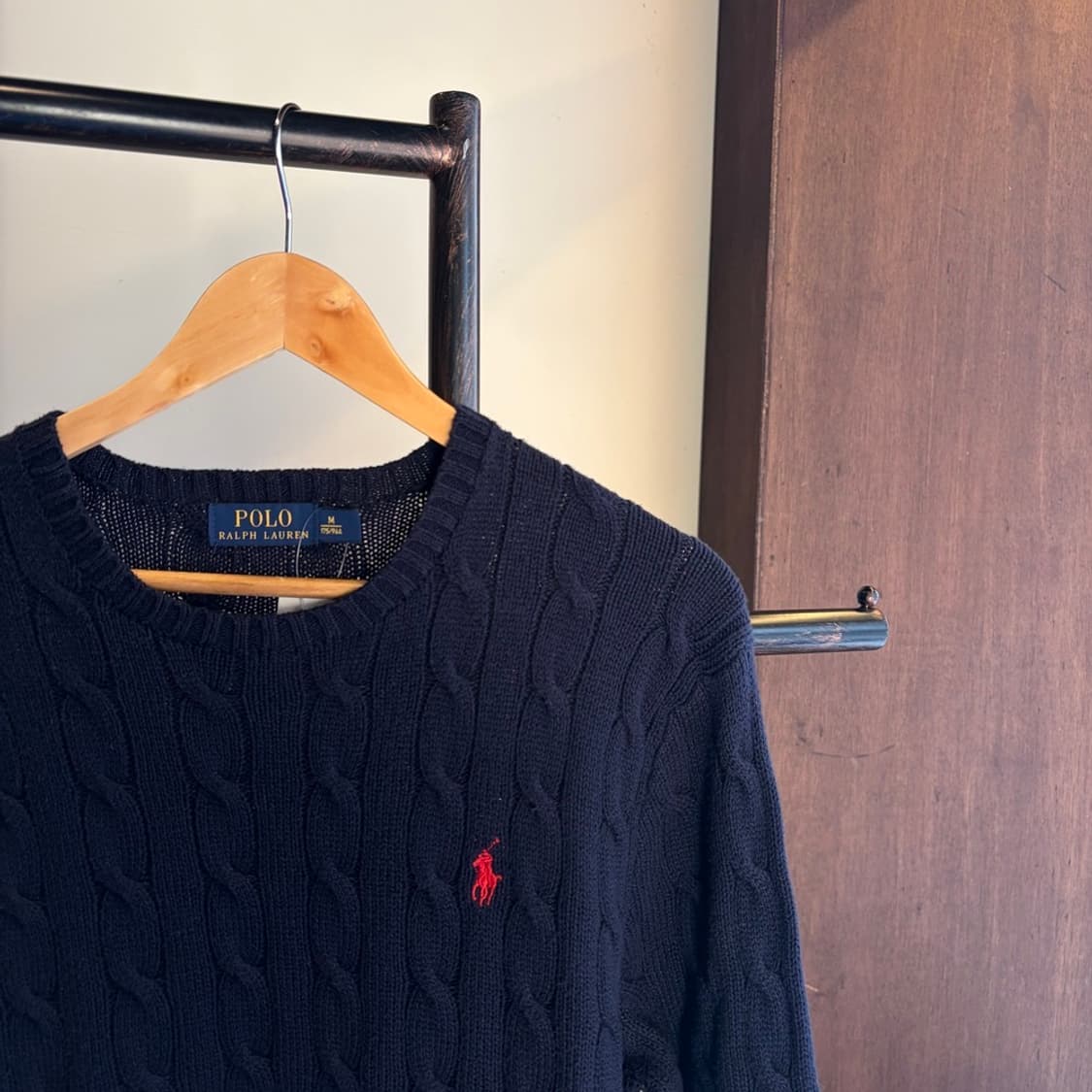 15586 - 폴로 랄프로렌 네이비 케이블 니트 상품이미지3