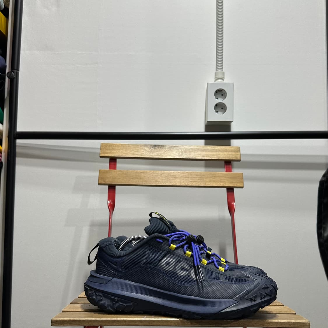 285) 나이키 트레킹화 남성 남자 ACG 마운틴 플라이 로우 네이비 상품이미지1