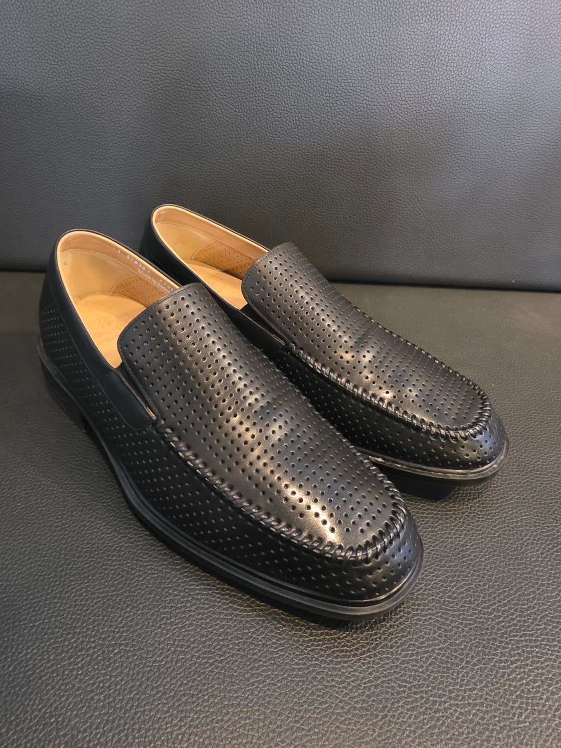 탠디 매쉬타입 타공 슬립 구두 로퍼 상품이미지2