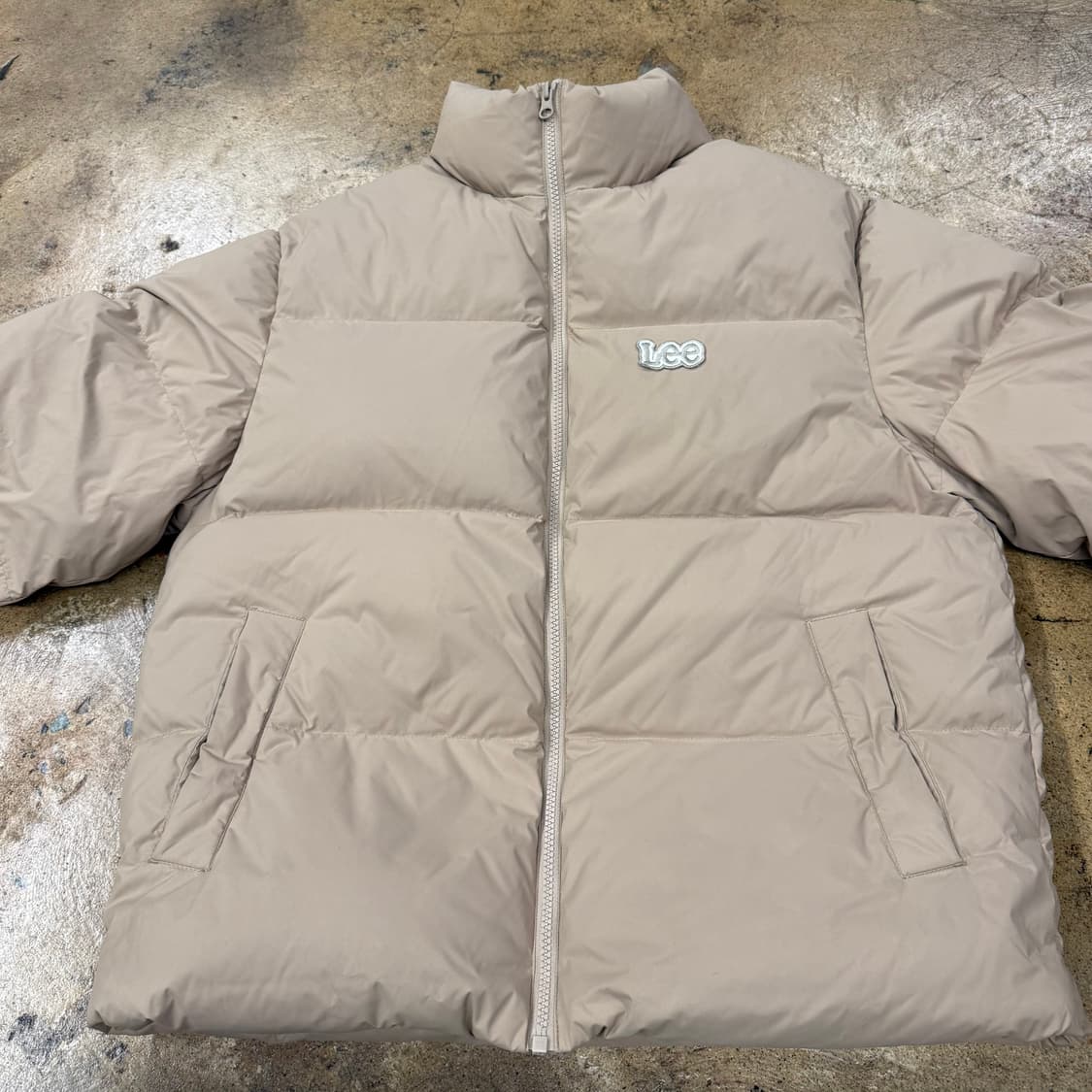 리 베이지 패딩 상품이미지3
