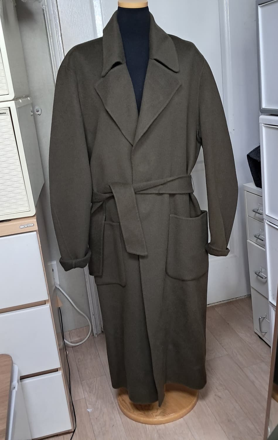 산드로옴므 울캐시 코트 L 사이즈(약100~105)18년제품, 상태최상 상품이미지1